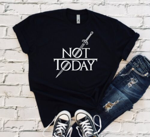 Not Today T-Shirt Black