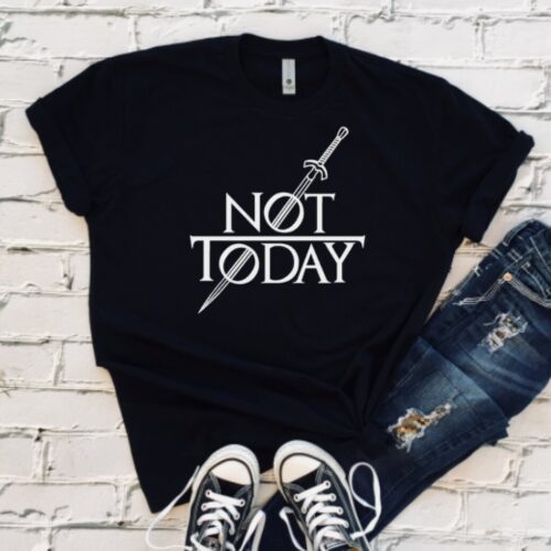 Not Today T-Shirt Black