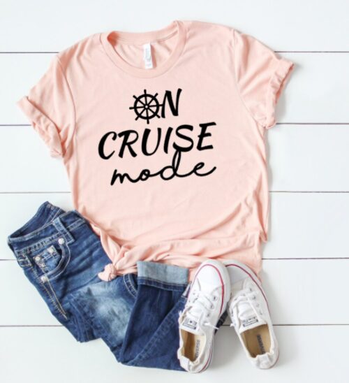 On Cruise Mode T-Shirt Peach