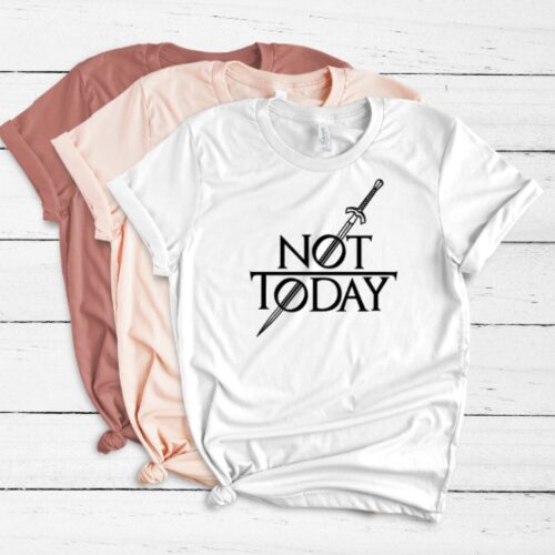 not today t-shirt white