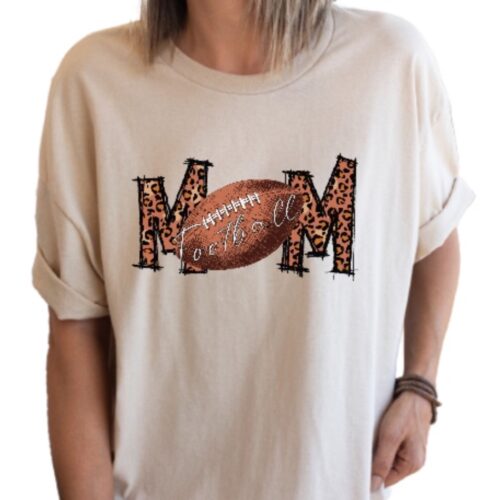 football mom t-shirt sand