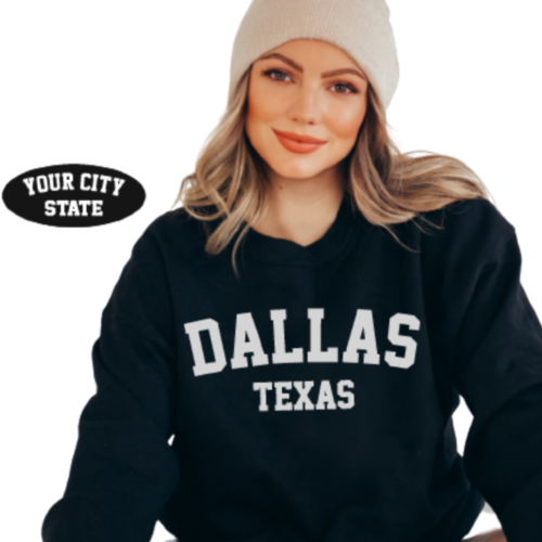 Personalized City/State Sweatshirt