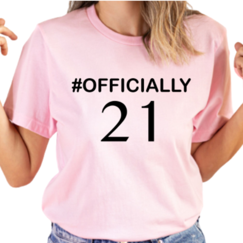 Officially 21 Birthday T-Shirt