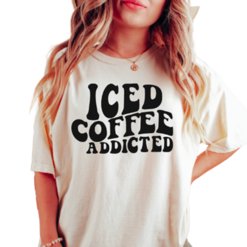 Iced Coffee Addicted Shirt