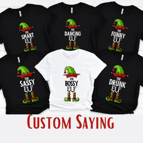 Christmas Elf Shirt Sayings