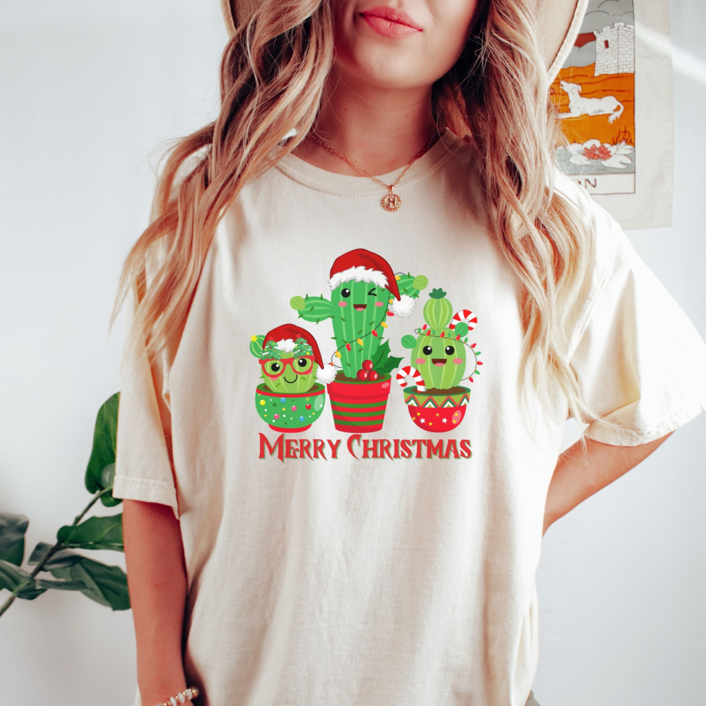 cactus christmas shirt