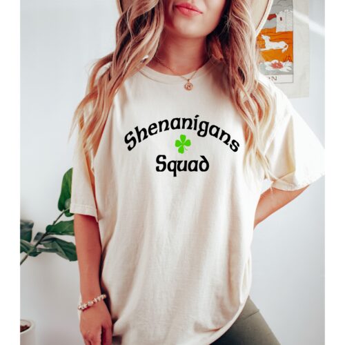 shenanigans squad sand shirt