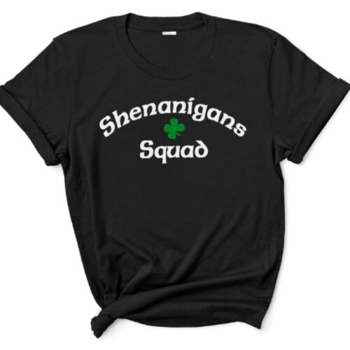 shenanigans squad black shirt