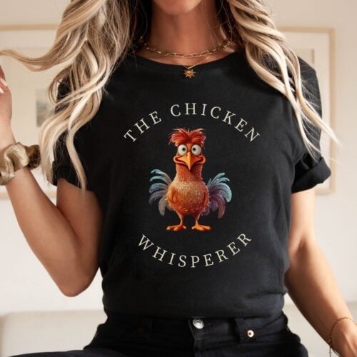 chicken whisperer black shirt