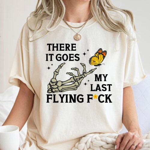 last flying butterfly sand shirt